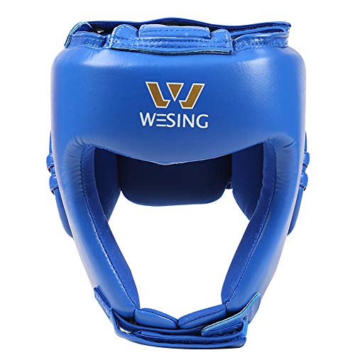 W WESING Box-Kopfbedeckung AIBA für Amateur-Wettkampf - blau - m von W WESING