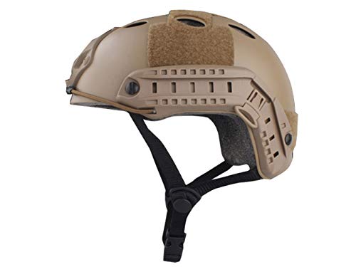 SGOYH Taktische Fast Helme Multipurpose Protective Gear PJ Mode Schnelle Helm für Airsoft Paintball Sports (DE) von WISEONUS