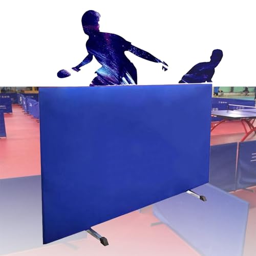 Faltbarer Tischtennis-Barriere-Spielzaun, der das Spielfeld umgibt, Barriereblöcke, Oxford-Stoff, abnehmbare Barrierewand, Privatsphäre, Trennwand (Größe: 140 x 80 cm, 1 Stück) von WJYLM