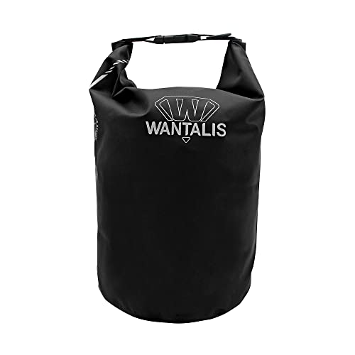 Wantalis wasserdichte Tasche aus PVC 500D | absolut wasserdicht | thermoverschweißt | extrem robust | mit Tragegurten | 5 l/10 l/15 l | 6 Farben von Wantalis