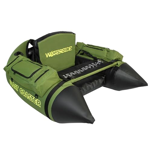 Waterside Float Coaster Belly Boat - Aufblasbares Anglerboot für maximale Flexibilität von Waterside