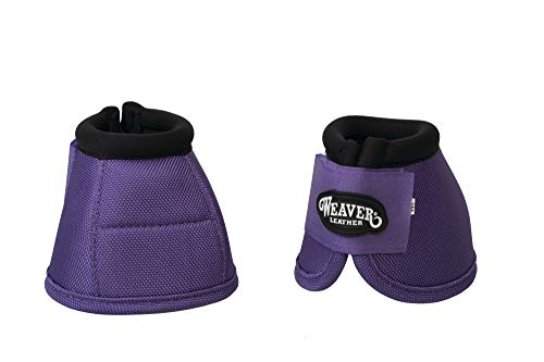 Weaver Leather Ballistic No-Turn Bell Boots, Large, Grape von Weaver Leather
