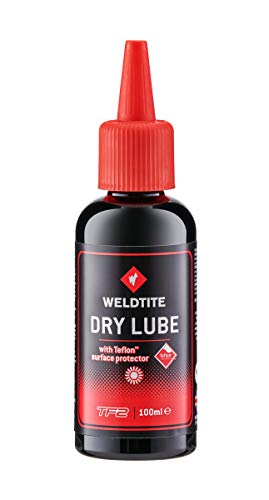 Weldtite Cycling Dry Lube-100 ml Fahrradschmiermittel, Schwarz, Rot, 100 ml von Weldtite
