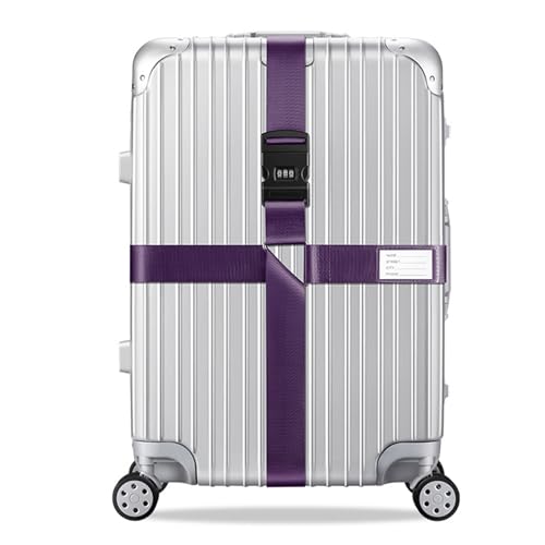 Koffer Kreuzgurte Mit Passwortsperre Sorgen Für Sicheres Und Stabiles Reisen Für Damen Und Herren von Wilgure
