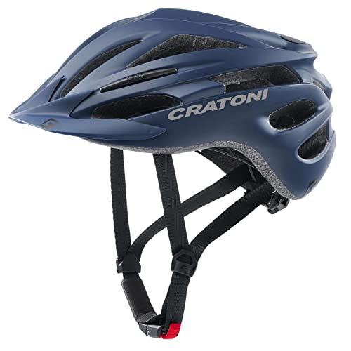 Cratoni Winora Unisex – Erwachsene Pacer Fahrradhelm, dunkelblau matt, L-XL(58-62cm) von Winora