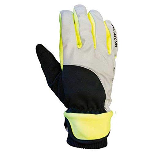 Wowow Wetland Handschuhe Unisex, grau/Gelb, XL von WOWOW