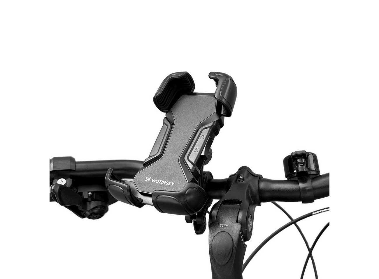 Wozinsky Telefonhalter für den Lenker eines Fahrrads, Motorrads, Rollers Handy-Halterung, (1-tlg) von Wozinsky