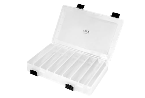 Wurmbaden Kunstköderbox Tackle Box mit Doppel-Clip 16 Fächer von Wurmbaden