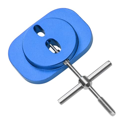 Wyerewel Pin Remover Tool Aluminium Angeln Baitcasting Wartung Angeln Werkzeug Blau von Wyerewel