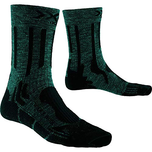 X-Socks X-Bionic Trek X Linen Socken Forest Green/Opal Black 45-47 von X-Socks