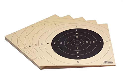 Zielscheiben *Standard Target*/26x26 cm/Schießscheibenkarton 200 g/m² (50 Stück) von X-Targets