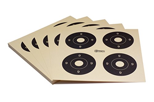 Zielscheiben *Target X4* / 26x26 cm/Schießscheibenkarton 200 g/m² Chamois (100 Stück) von X-Targets