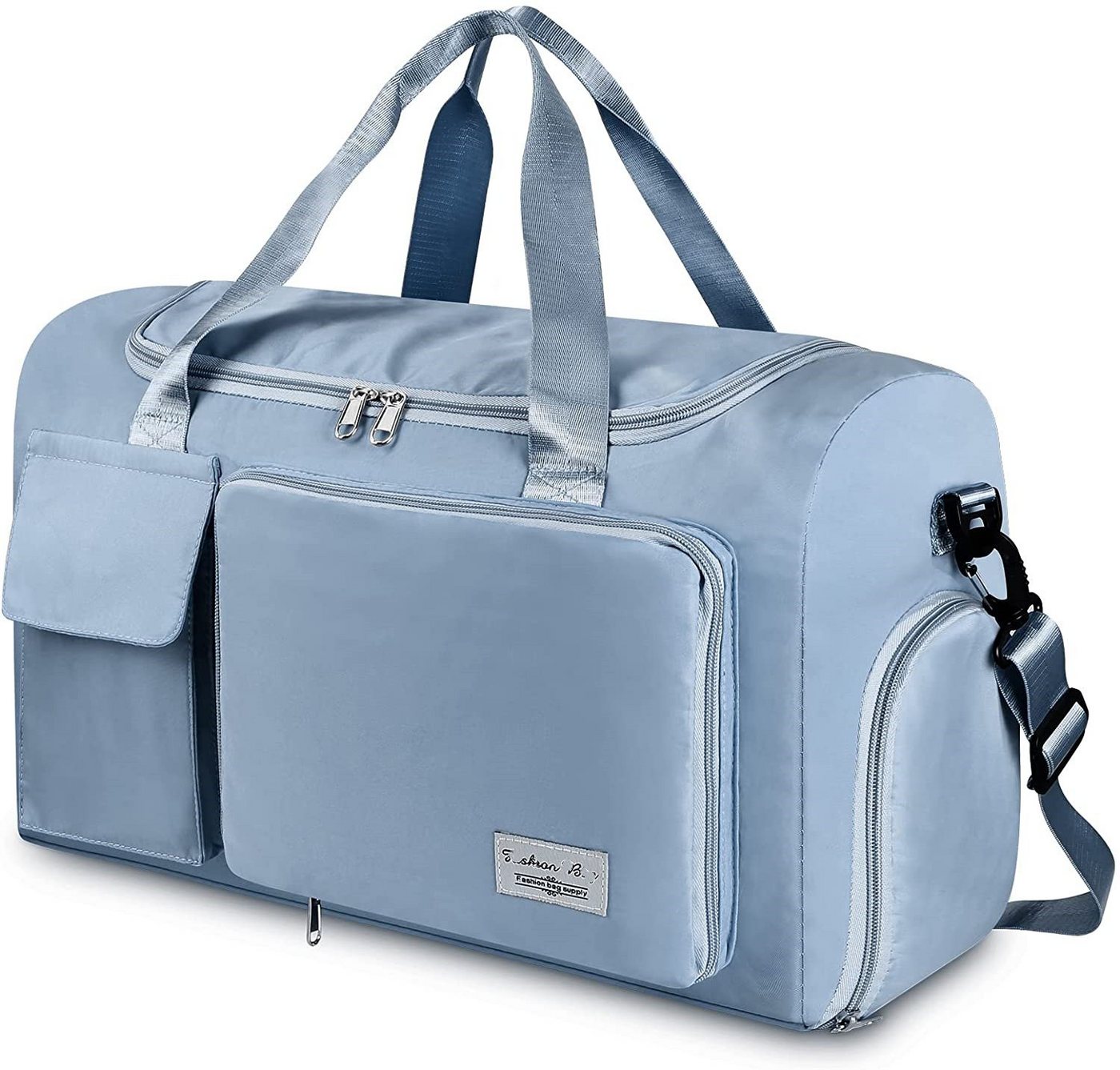 XDeer Reisetasche Sporttasche mit Schuhfach,wasserdichte Reisetasche,Gepäcktasche, 32L Weekender-Tasche, Urlaubstasche,Trainingstasche für Damen von XDeer