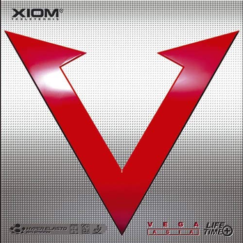 XIOM Belag Vega Asia Farbe 2,3 mm, rot, Größe 2,3 mm, rot von XIOM