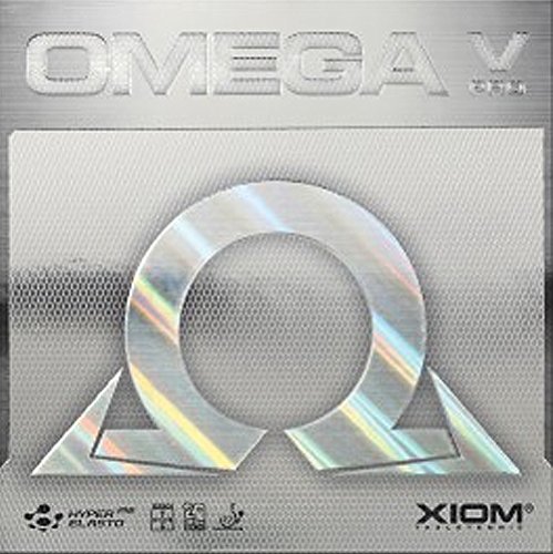 Xiom Omega V Pro Tischtennis Gummi, schwarz von XIOM
