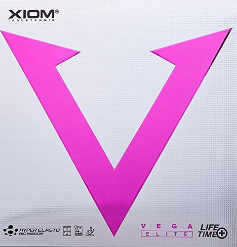 Xiom Vega Elite Tischtennis Gummi, rot von XIOM