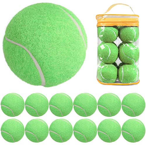 XIYINLI 12 Packungen Druckanpassungs- und Trainings-Tennisbälle von XIYINLI