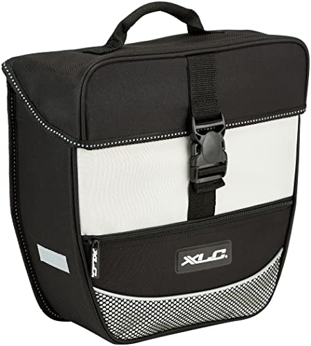 XLC Unisex – Erwachsene Einzelpacktasche Traveller BA-S67, Schwarz Grau, 300x130x340 von XLC