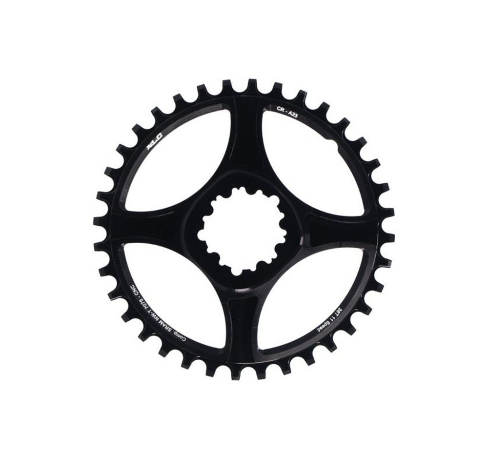 XLC Fahrradketten Kettenblatt schwarz, 38 Zähne, GXP direct mount von XLC