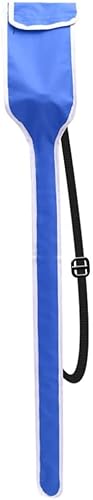 XLWYYXF Schwerttasche 1680D Oxford-Stoff-Zaun-Degen-Doppelausrüstungstasche für Foliensäbel-Degen-Zaunausrüstung, wasserdicht und verschleißfest, geeignet für Erwachsene und Kinder-Blue||Adult von XLWYYXF