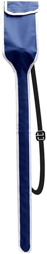 XLWYYXF Schwerttasche 1680D Oxford-Stoff-Zaun-Degen-Doppelausrüstungstasche für Foliensäbel-Degen-Zaunausrüstung, wasserdicht und verschleißfest, geeignet für Erwachsene und Kinder-Dark Blue||Adult von XLWYYXF