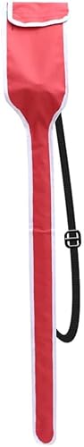 XLWYYXF Schwerttasche 1680D Oxford-Stoff-Zaun-Degen-Doppelausrüstungstasche für Foliensäbel-Degen-Zaunausrüstung, wasserdicht und verschleißfest, geeignet für Erwachsene und Kinder-Red||Adult von XLWYYXF
