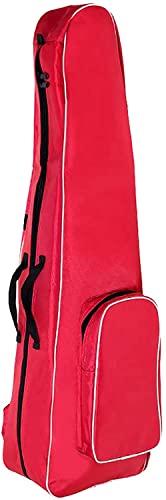 XLWYYXF Schwerttasche Fechttasche, 1680D Oxford-Material, wasserdichte Degentasche, Fechtausrüstung, geeignet für alle Arten von Fechtdegen, einschließlich Folie, Säbel, großes Fassungsvermögen-Red von XLWYYXF