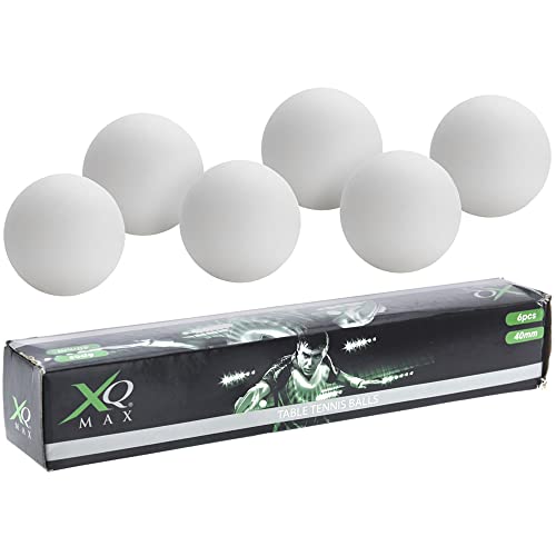 XQ Max tischtennisbälle 40 mm weiß 6 Stück von XQ Max