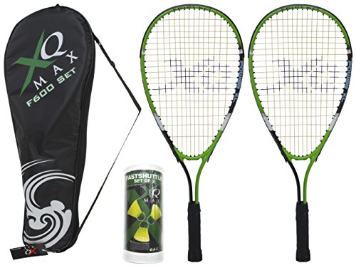 XQmax Erwachsene Speed Badminton G600, Black/Green/White, 58 cm von XQmax