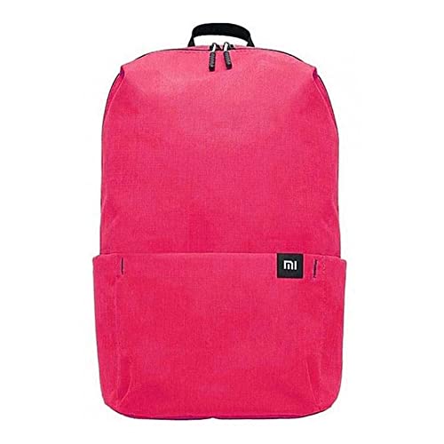 Xiaomi Mi Casual Daypack Wasserdichter Unisex Rucksack (Wasserschutzklasse IPX4, 10 Liter Stauvolumen, 1 Hauptfach, 4 Außenfächer, hochwertige YKK Reißverschlüsse, Leichtgewicht: 165g) Pink (Magenta) von Xiaomi