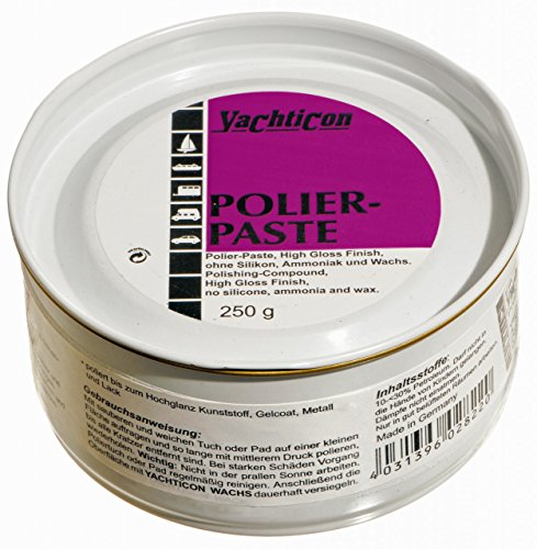 YACHTICON Polierpaste High Gloss Finish M150 Schleifpaste Boot Politur, Gewicht:250g von YACHTICON