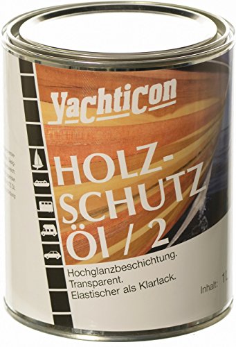Yachticon Holzschutz Öl 2 / Hochglanzbeschichtung 1 Liter von YACHTICON