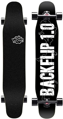 -Skateboard Pro Komplettes Skateboard 7-lagiges Ahorn-Longboard-Deck Anfänger Erwachsener Pinsel Street Dance Board Erwachsene Tricks Skateboard Teenager Vierrädriger Roller von YDAWRY