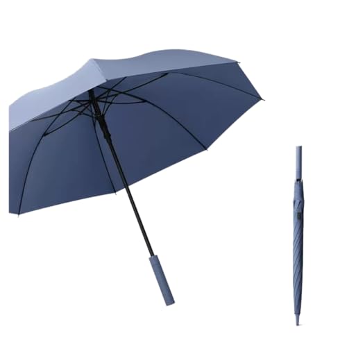 Regenschirme für Regen, langer Griff, automatischer Herren-Regenschirm, großer doppelschichtiger Haushaltsschirm, verstärkter windbeständiger gerader Regenschirm, Regenschirm für den Außenbereich von YIHANSS
