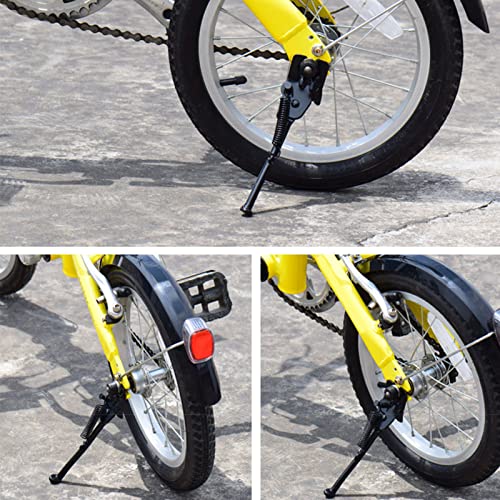 YYQTGG Einfacher und Stabiler Verstellbarer Fahrradständer Aluminium-Fahrradseitenständer Langlebiger Fahrradständer für den Austausch des Fahrradseitenständers (14 Zoll) von YYQTGG