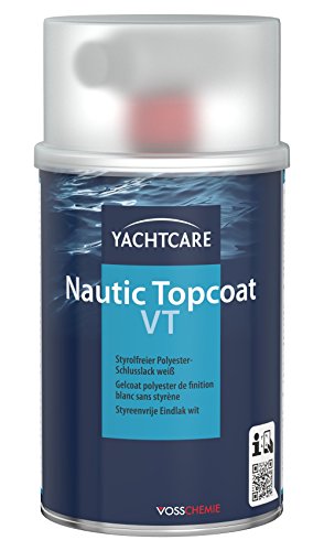 Yachtcare Nautic Topcoat VT - leicht zu verarbeitender Polyester Schlusslack von Yachtcare