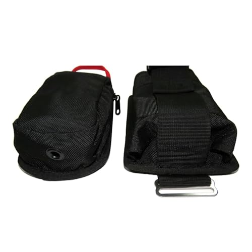 Yfenglhiry Scubas Ersatztasche für Tauchgewichte, Gürteltasche mit Schnellverschluss-Schnalle zum Tauchen, Gewichtstasche, Tasche von Yfenglhiry