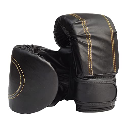 Boxhandschuhe Handziel Sandsackhandschuhe Schutzschutz für das Training Schwarz von Yirtree