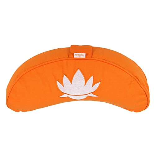 Yogabox Mondkissen Lotus, orange von Yogabox