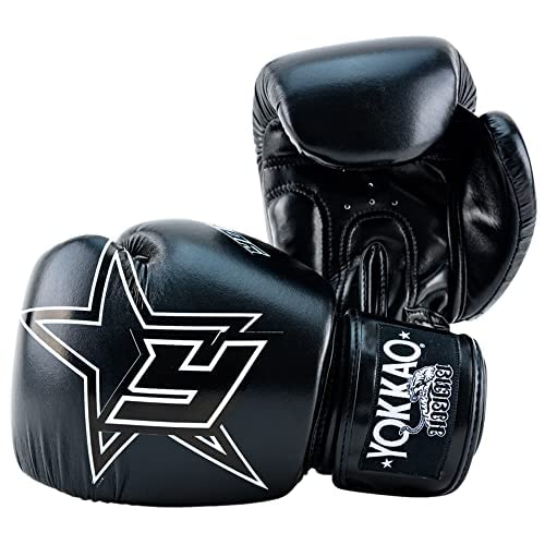 YOKKAO Institution Boxing Glove-Black-12 oz von Yokkao