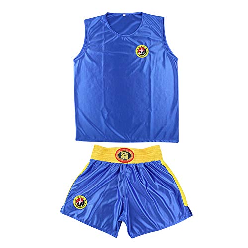 Yuluo Kampfsport Bekleidung Unisex Kinder Erwachsene Wettkampfbekleidung Boxing Sets - Muay Thai Sanda Boxen Training Tragen Sport Kleidung von Yuluo