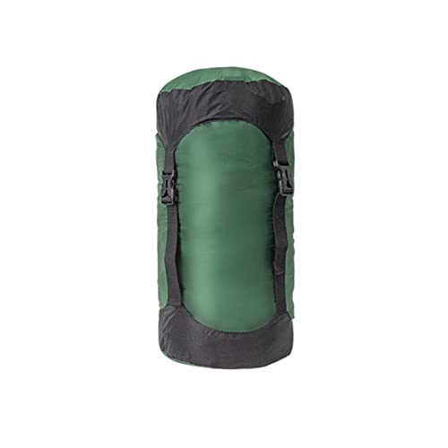 Kompressionssack, 5L/8L/18L/25L/35L Leichte Kompressionssäcke Taschen Schlafsack Sachen Aufbewahrungssäcke für Rucksacktouren Camping Wandern (Grün,8L) von Yundxi