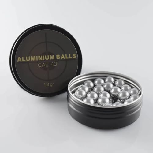 50 x Alu Balls, Glass Breaker Bullets, 1.8gr, Cal 0.43 von Z-RAM