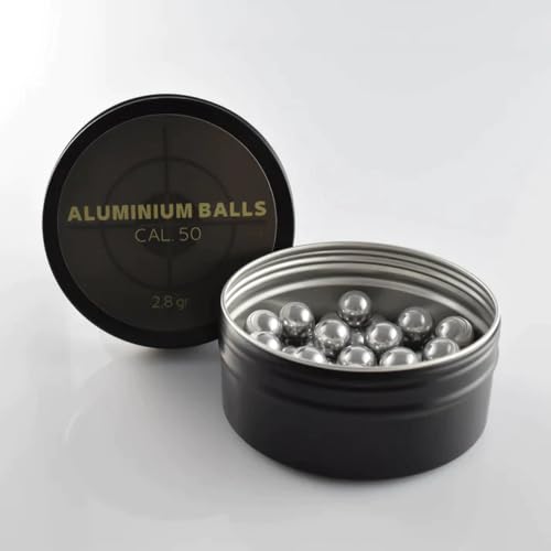 50 x Alu Balls, Glass Breaker Balls, 2.8gr, Cal 0.50 von Z-RAM
