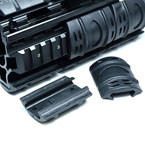 ZEITWISE Weaver Weaverschiene Handschutz Guard Rail Vorderlauf Gewehrschutz (schwarz) von ZEITWISE