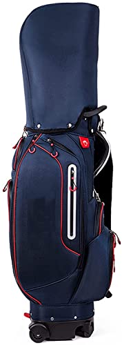 Tragbare Golf-Cart-Tasche, große Kapazität, Golf-Stand-Tasche, einziehbare Golfschläger-Tragetasche, leichte Golf-Tasche für den Driving-Range-Koffer, Golfschläger-Sunday-Tasche Vision von ZJDYDY