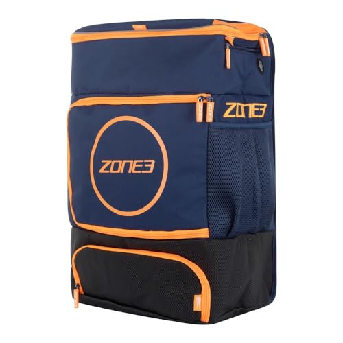 ZONE3 preisgekrönter Übergangsrucksack, Marineblau/Orange, Einheitsgröße von ZONE3