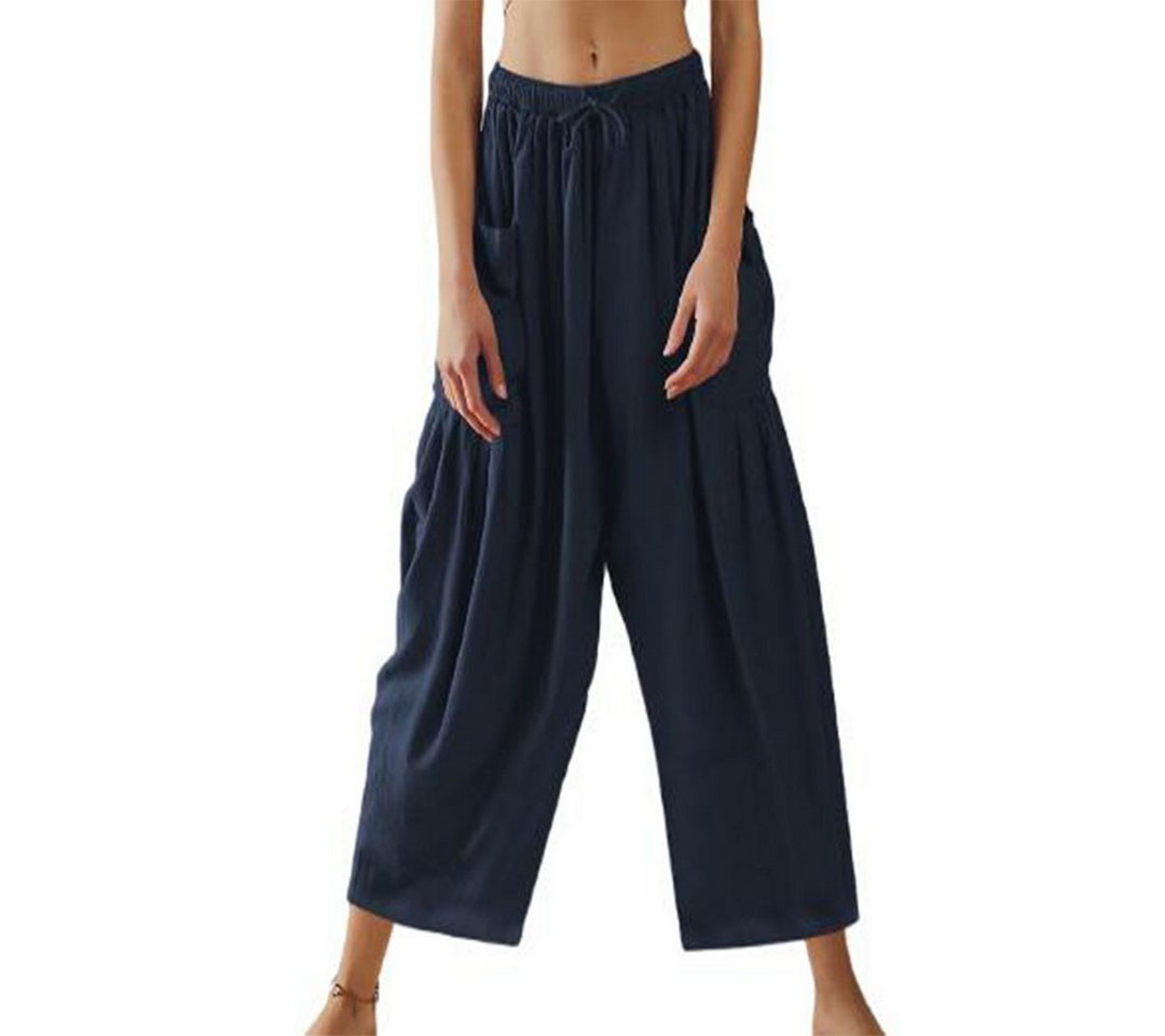 ZWY Loungepants Hose mit weitem Bein, lockere Sport-Yogahose, Heimhose von ZWY