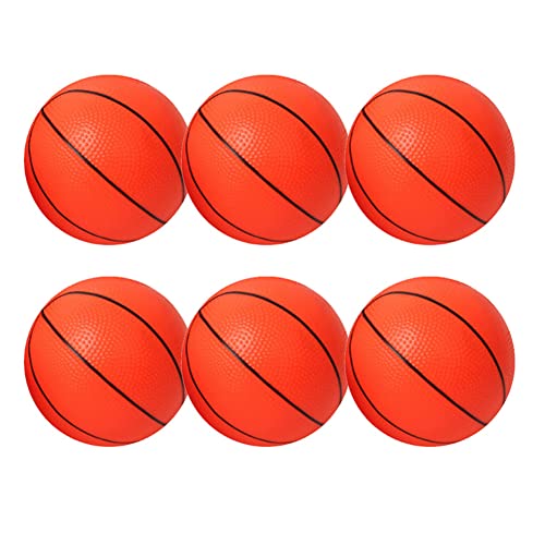 ZYWUOY 6er-Pack Mini-Basketballball, 12 cm Mini-Korb-Basketball-Spielzeug für Sport, Strand, Pool, Thema, Partybevorzugung von ZYWUOY
