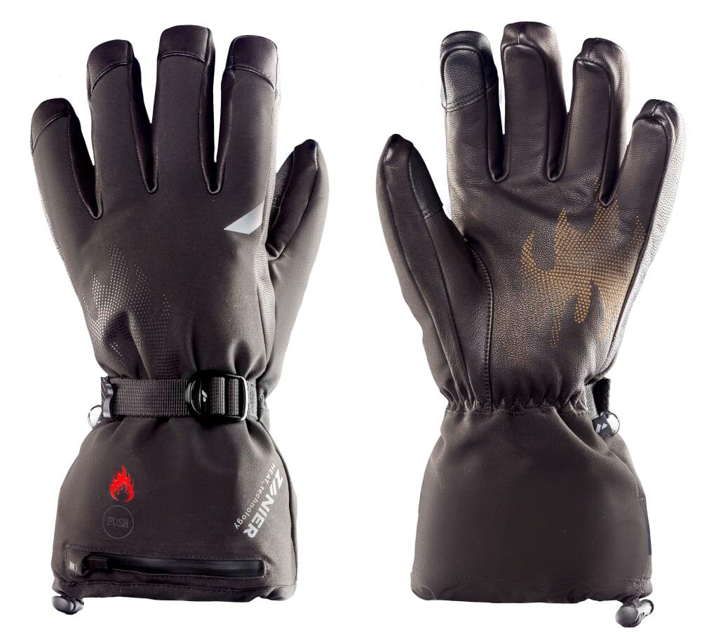 Zanier Heat.STX beheizbare Handschuhe (L = 9,0 schwarz) von Zanier